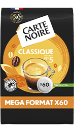 N°5 CLASSIQUE - Café torréfié moulu en dosettes souples