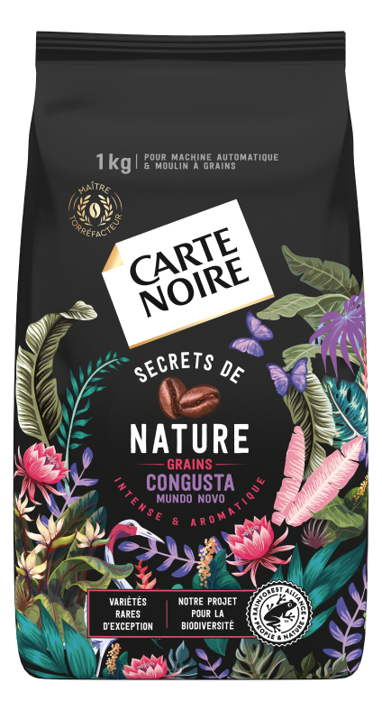 SECRETS DE NATURE CONGUSTA MUNDO NOVO - Café en grains torréfiés