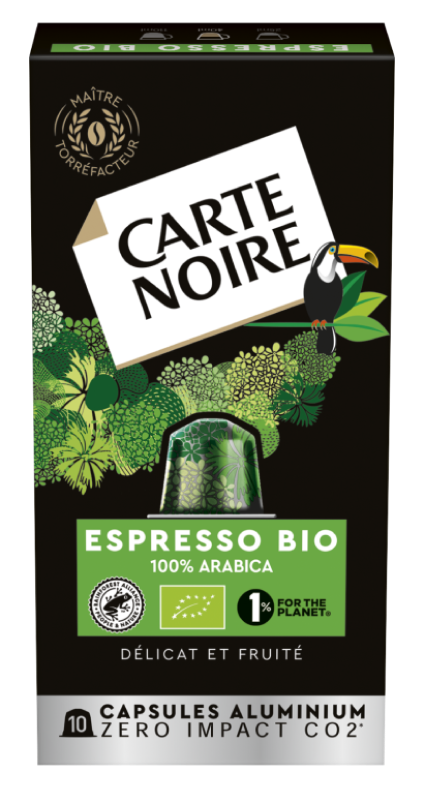 ESPRESSO BIO  - Café biologique torréfié et moulu en capsules