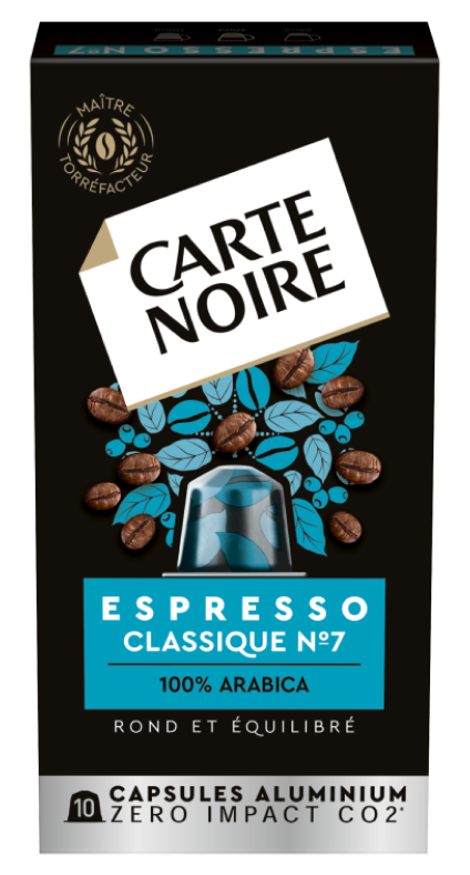 ESPRESSO CLASSIQUE N°7 - Café torréfié moulu en capsules