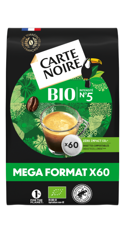 Café Carte Noire : Café Biologique en Grains, Moulu et en Capsules