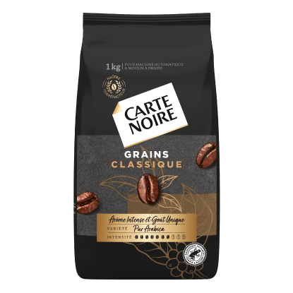 CARTE NOIRE - Café Grain Carte Noire Secrets de Nature - Congusta & Mundo  Novo - Certifié Rainforest Alliance 