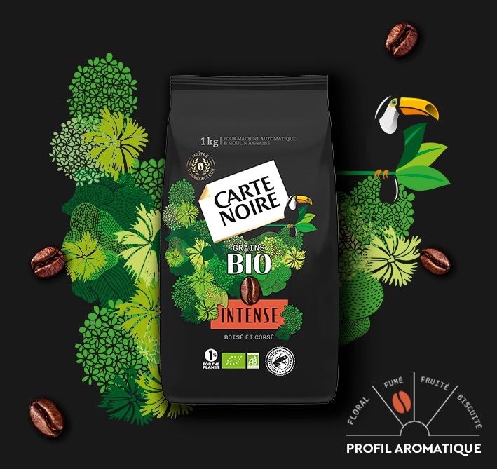 Bio Intense - café en grains biologique