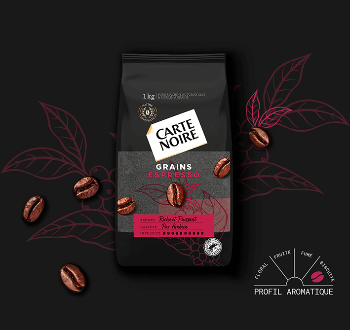 GRAINS ESPRESSO - Café en grains pur Arabica