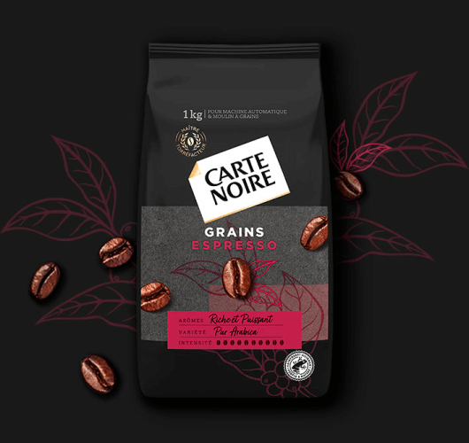 Acheter Carte Noire Café en grains bio pur arabica du Pérou, 500g