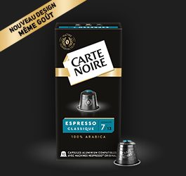 Café capsules espresso classique n°7 Carte Noir x30 - 159G