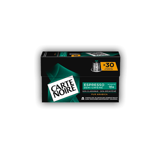 Capsules - Espresso Demi-Caféiné