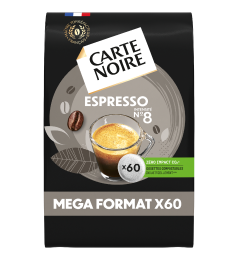 N°8 ESPRESSO CLASSIQUE - Café torréfié moulu en dosettes souples