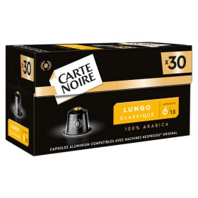 ESPRESSO LUNGO CLASSIQUE N°6 - Café torréfié moulu en capsules