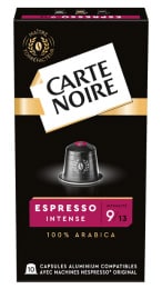 ESPRESSO INTENSE N°9 -  Café pur Arabica - Capsules compatibles Nespresso*
