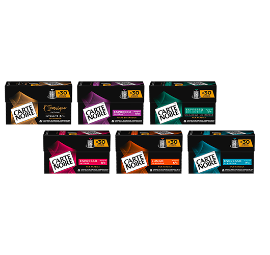 Coffret dégustation 180 capsules Nespresso®
